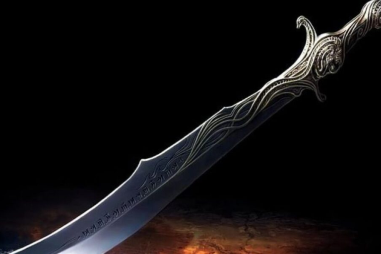The Hongen Civil War Sword with Bear Face Handle: A Symbol of Authority and Honor