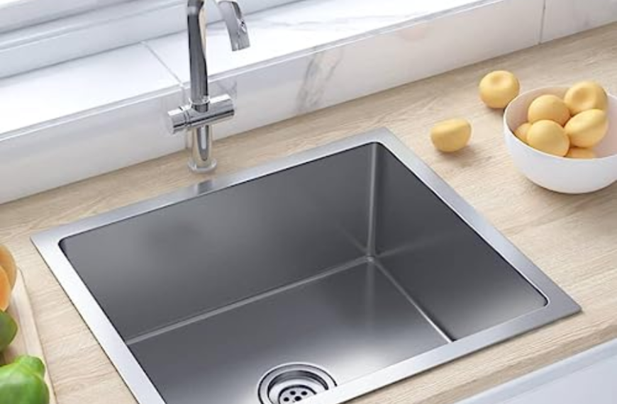 handmade stainless steel sink k30-1