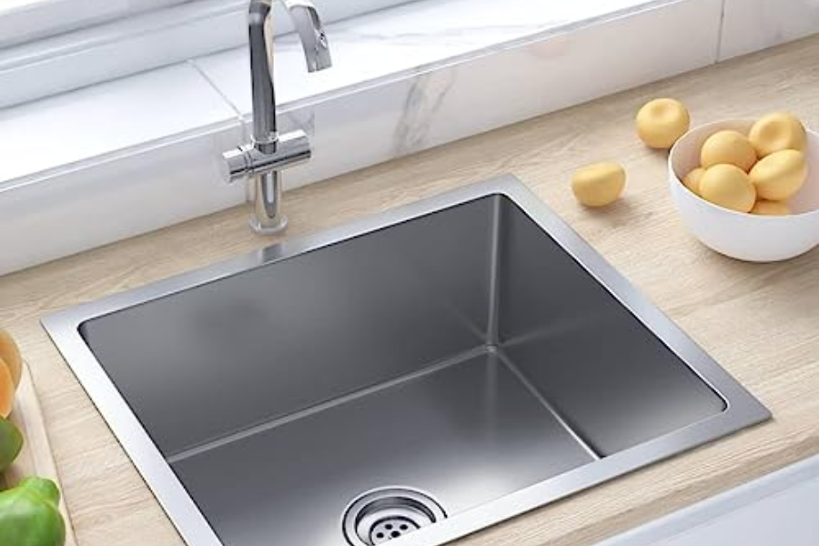 handmade stainless steel sink k30-1