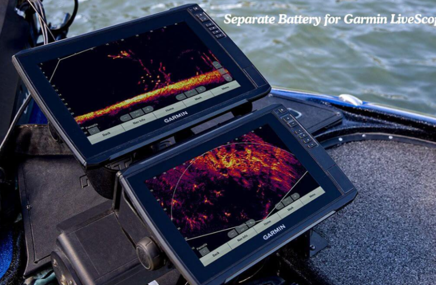 Why a Separate Battery for Garmin LiveScope Is a Game-Changer for Anglers