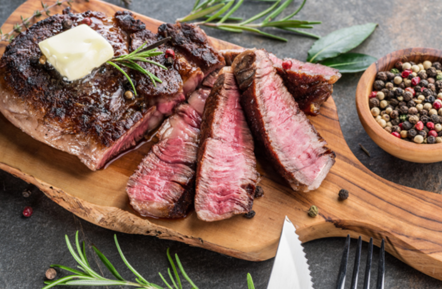 steak auf dem grill